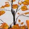 4ft. Orange Autumn Birch Leaf Artificial Potted Tree